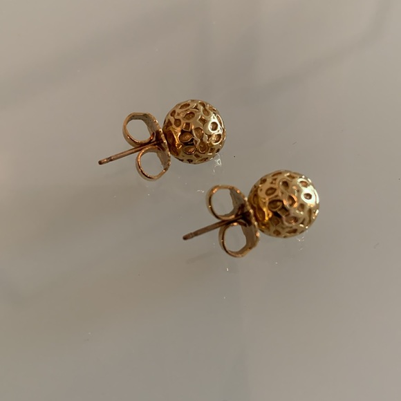 Coach gold studs. - Picture 2 of 4